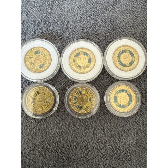 2022 12 X $2 COINS 