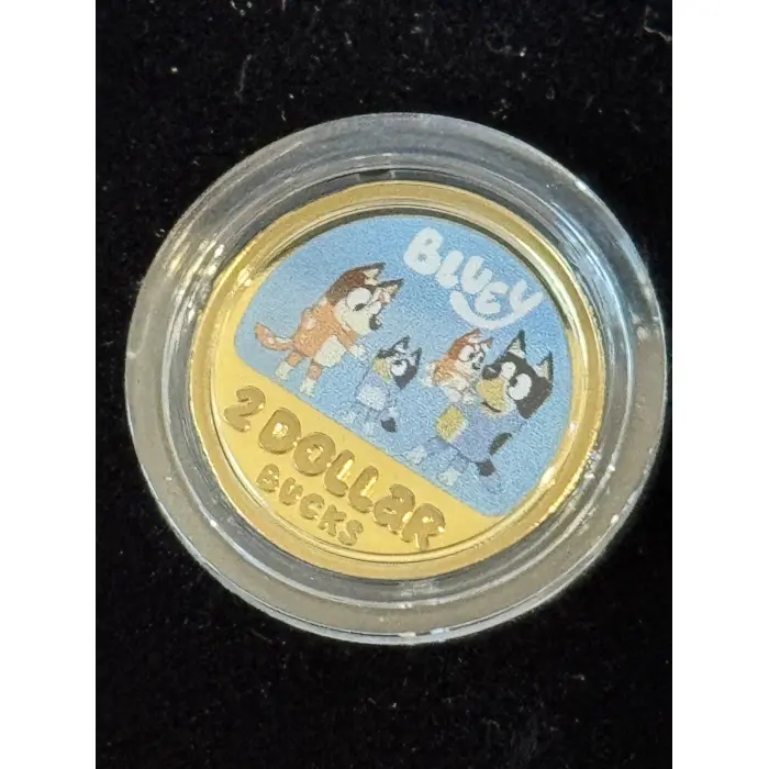 2026 Bluey $2 Colour Proof AlBr 