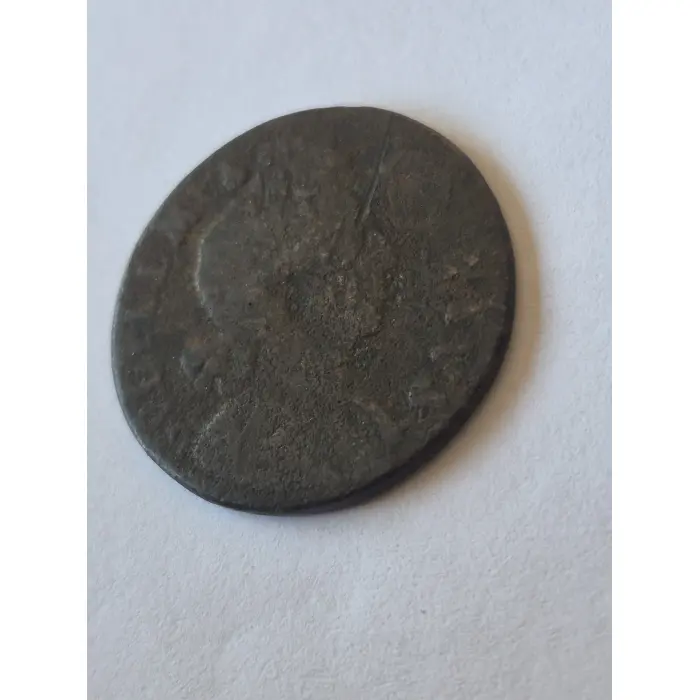 1700 King William III Copper Halfpenny – Antique British Coin