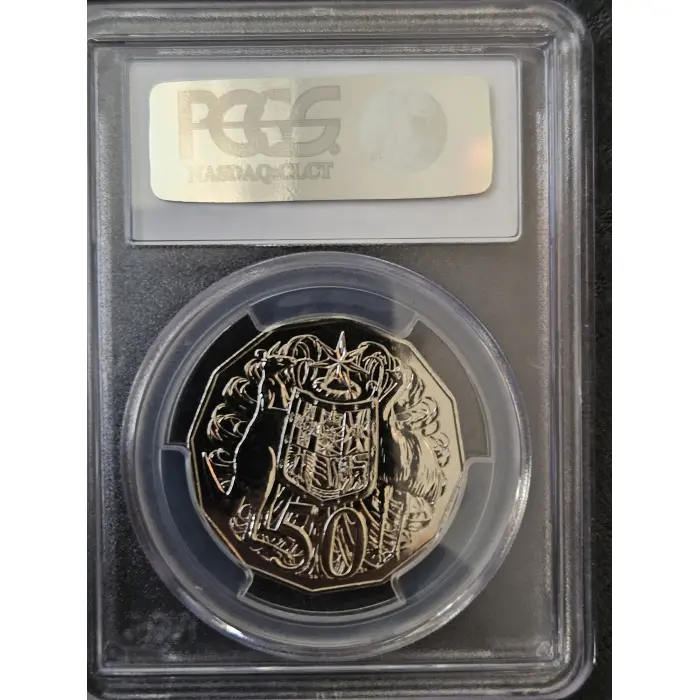 2010 AUSTRALIAN 50C – PCGS MS67 