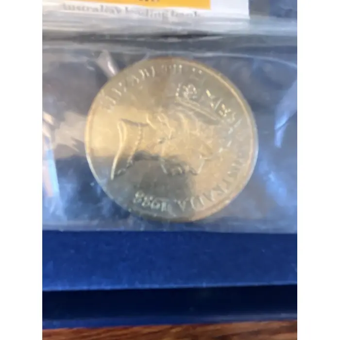 1988 Parliament House $5 coin in its original Commonwealth Bank packaging 