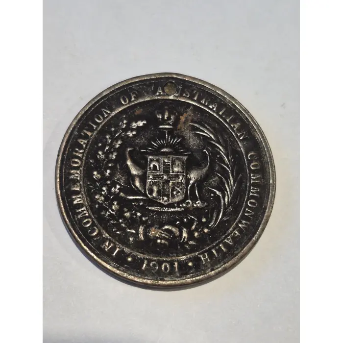 1901 Australian Commonwealth Federation Commemorative Medal / Token