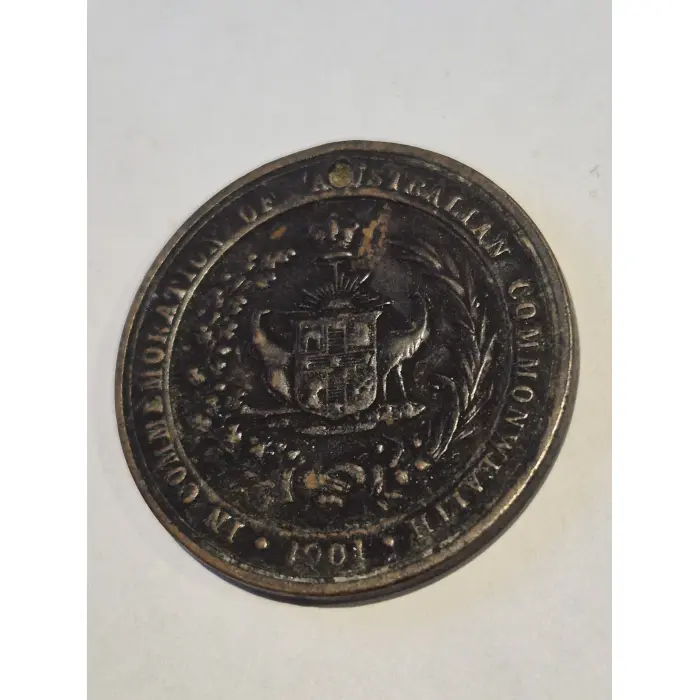 1901 Australian Commonwealth Federation Commemorative Medal / Token