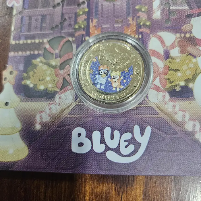2025 BLUEY CHRISTMAS $1 COIN