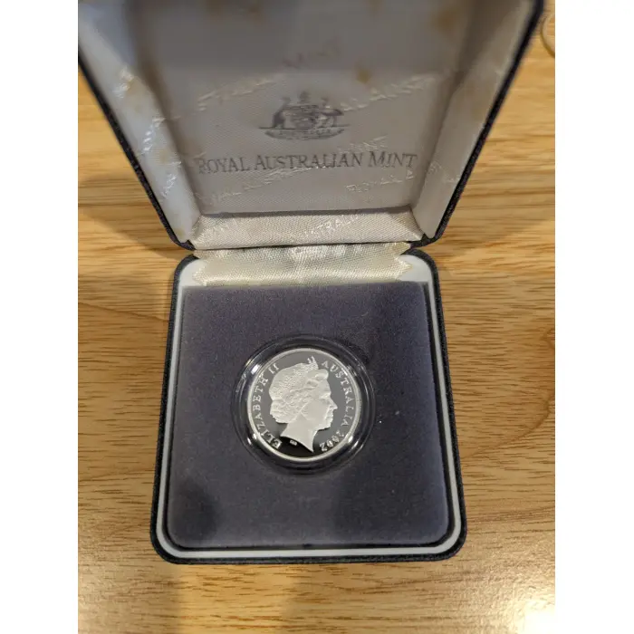 2002 Fine Silver Proof $1.00 Year of Outback