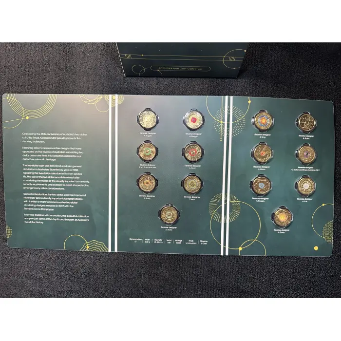 2023 35th anniversary $2 coin collection