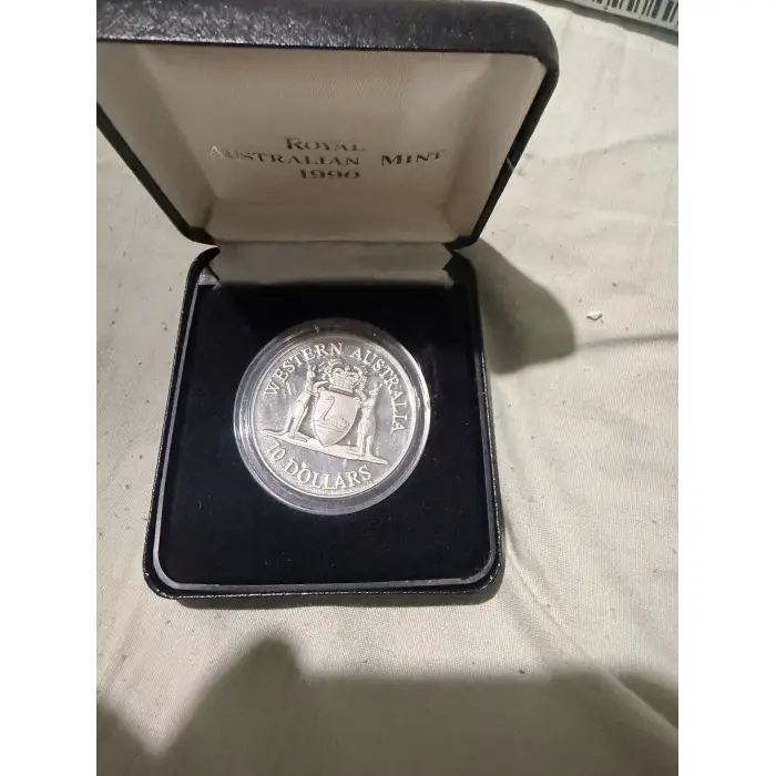 1990 ten dollar silver proof