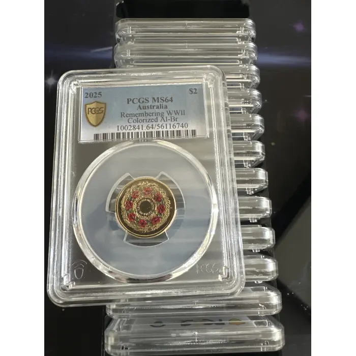 2025 $2 Red Poppy Wreath PCGS MS64