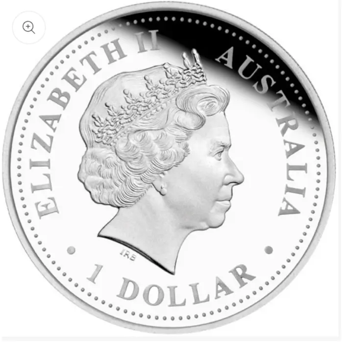 2009 Australian Antarctic Territory South Magnetic Pole 1oz Silver Proof Coin