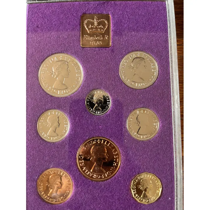 1970 United Kingdom Proof Coin Set