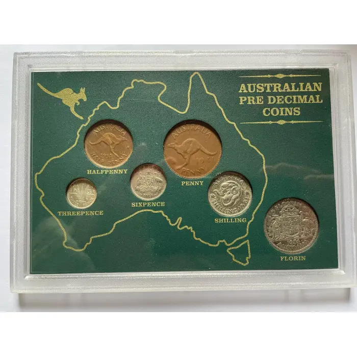 Australian Pre decimal Coins