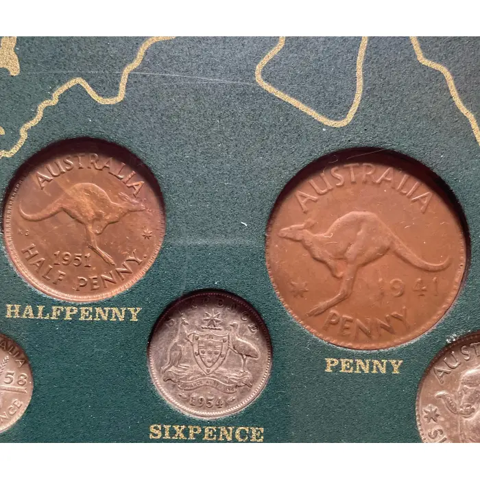 Australian Pre decimal Coins