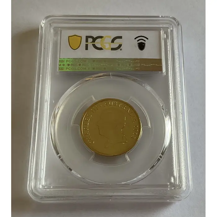 2025 $1 BLUEY CHRISTMAS COLOURED AlBr COIN - PCGS MS68