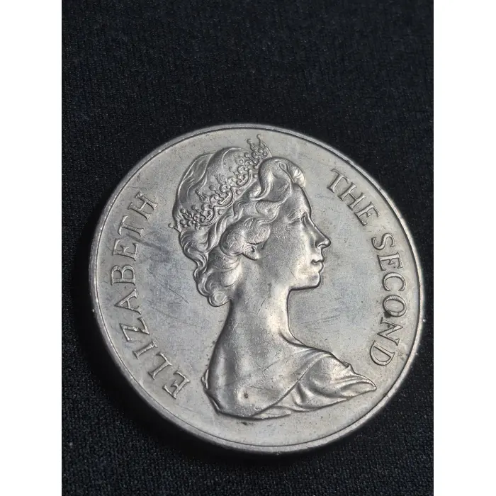 1973 St. Helena Tercentenary 25 Pence Coin