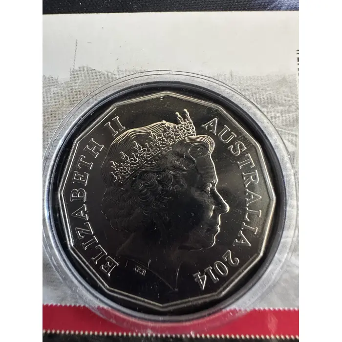 2014 50c Western Front Red Poppy