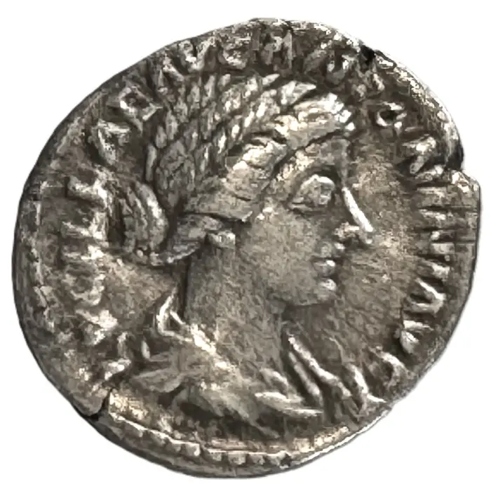 ROMAN Lucilla (166 AD) silver denarius (S5485) gVF/aVF