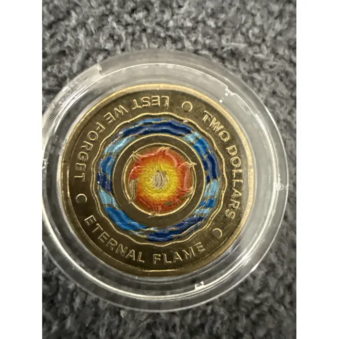 2018 $2 ETERNAL FLAME. 