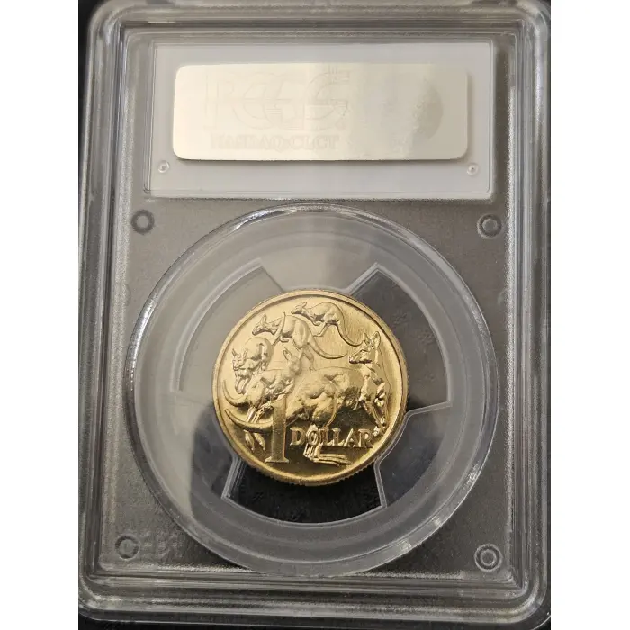 1989 AUSTRALIAN $1 – PCGS MS67
