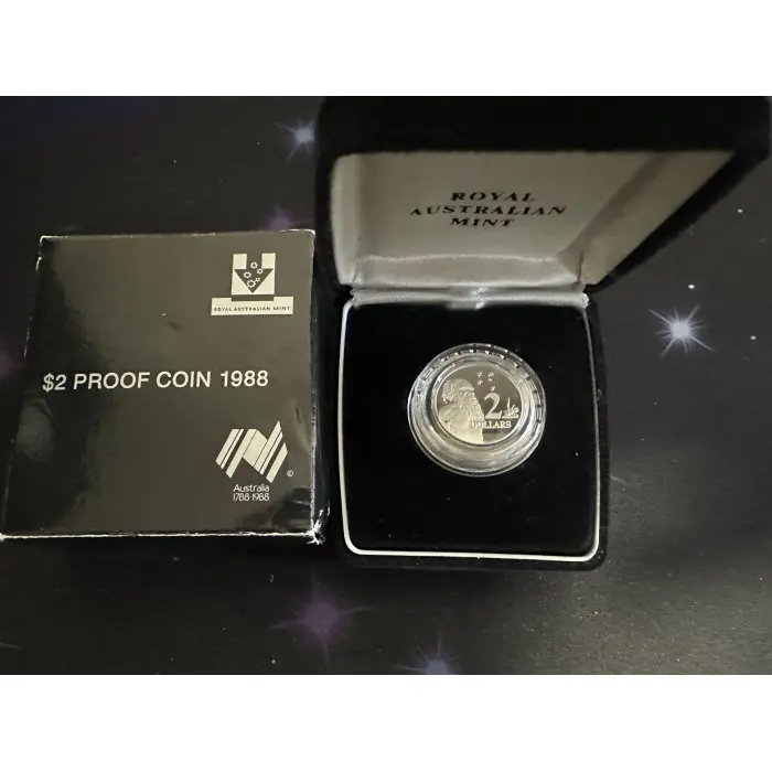 1988 $2 Silver Proof