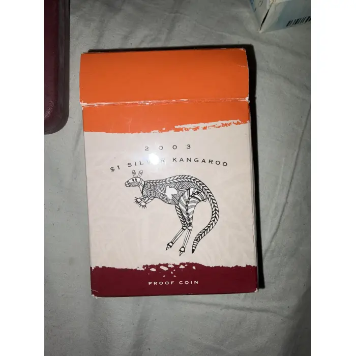  FOR SALE – 2003 $1 KANGAROO 1oz SILVER PROOF COIN