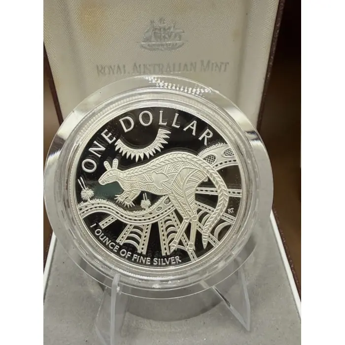 FOR SALE – 2003 $1 KANGAROO 1oz SILVER PROOF COIN