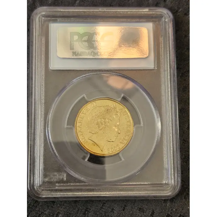 2009 $1 AUSTRALIA POST AL-BRONZE – PCGS MS66 A scarce 2009 Australia Post