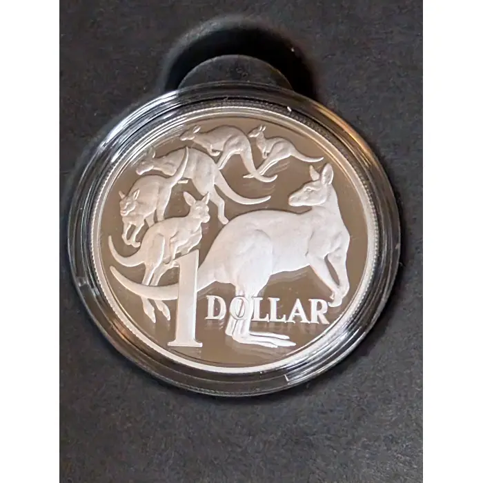 2026 Mob of six kangaroo series $1 1oz silver proof 