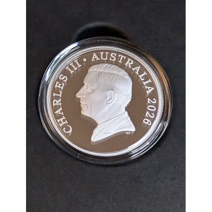 2026 Mob of six kangaroo series $1 1oz silver proof 