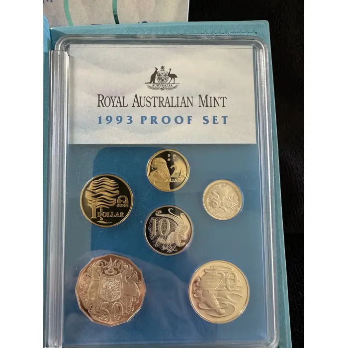 RAM 1993 Proof coin set