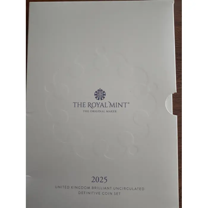 2025 United Kingdom Brilliant Uncirculated  Definitive Coin Set