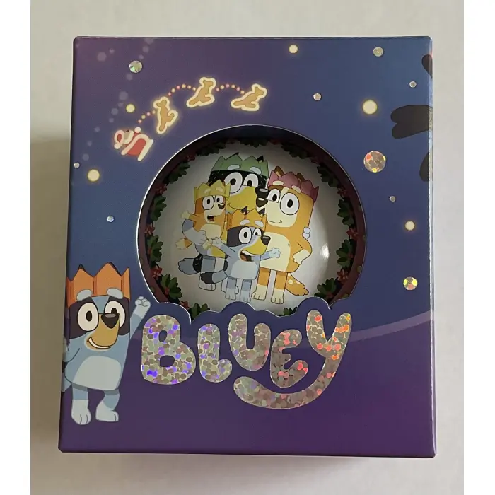 2025 BLUEY CHRISTMAS $1 COLOURED FINE SILVER PROOF COIN