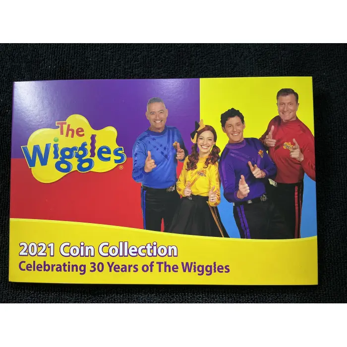30 Years of Wiggles 6 coins unc set. 