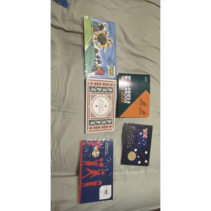 🪙🇦🇺 FOR SALE – AUSTRALIAN COLLECTABLE COIN BUNDLE – 5 ITEMS INCLUDING KC 111