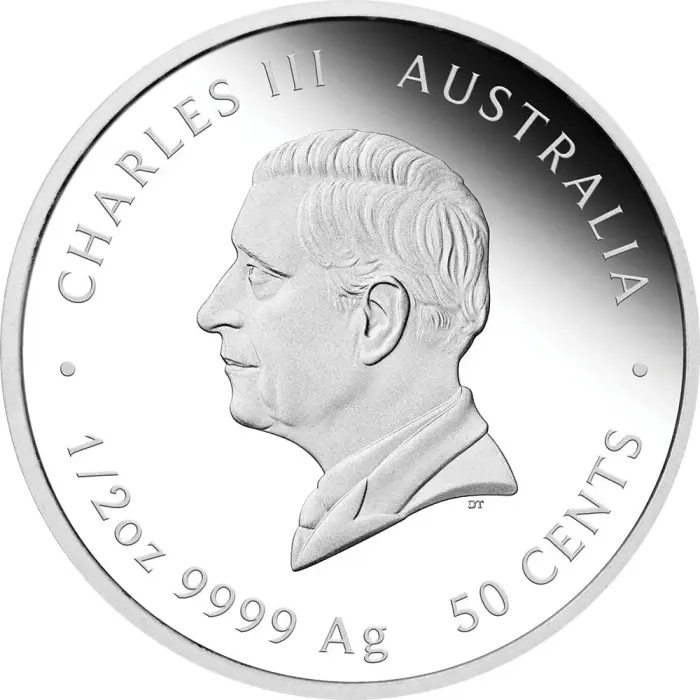 2026 FIFA World Cup 1/2oz Silver Proof Coin Australia Kangaroo Perth Mint 5000