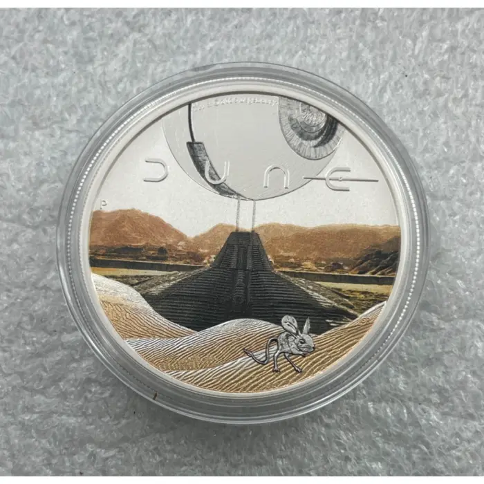 2026 Tuvalu $1 "DUNE" 1oz Silver Coloured Coin — The Perth Mint