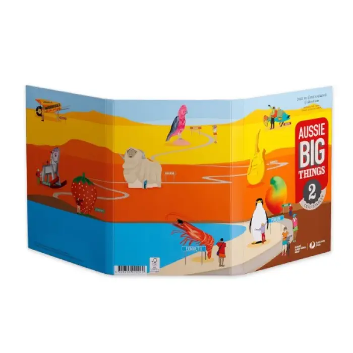 2025 Aussie Big Things 2 – 10-coin Folder and Tube Set