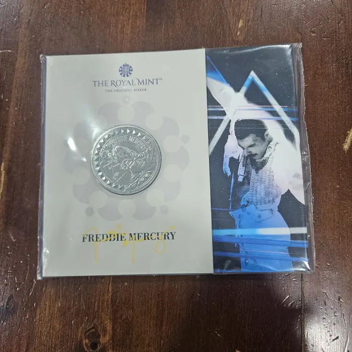 2025 FREDDY MERCURY 5 POUND COIN