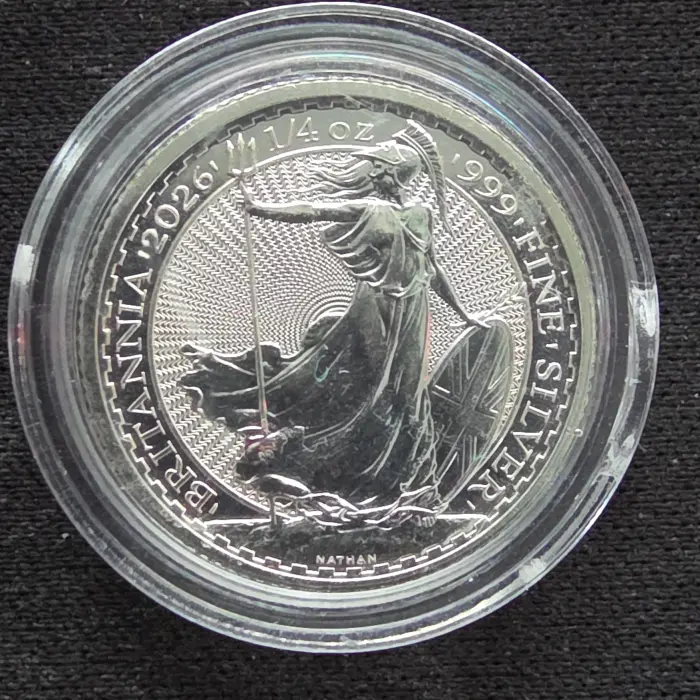 1/4 oz 999 silver Royal Mint Britannia