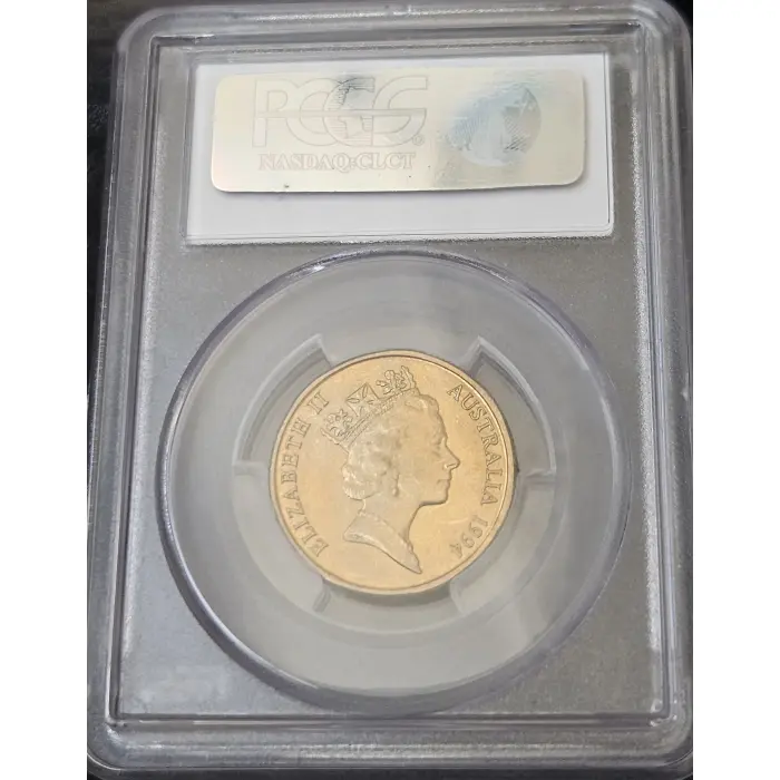 1994-M $1 10TH ANNIVERSARY – PCGS MS67 – TOP POP A 1994 Melbourne M-mintmark