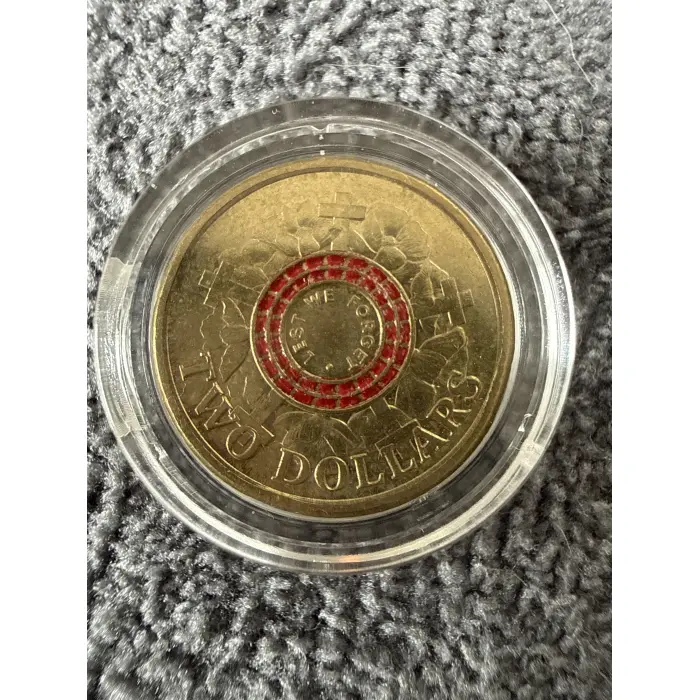 2015 $2 RED ANZAC