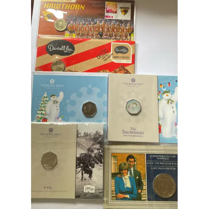 Bundle PNCs Medallion British 5p