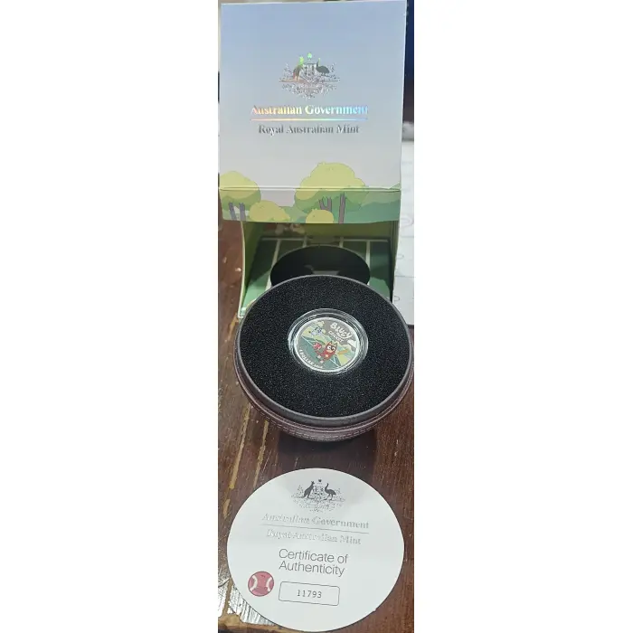 2027 $1 COLOURED SILVER PROOF COIN