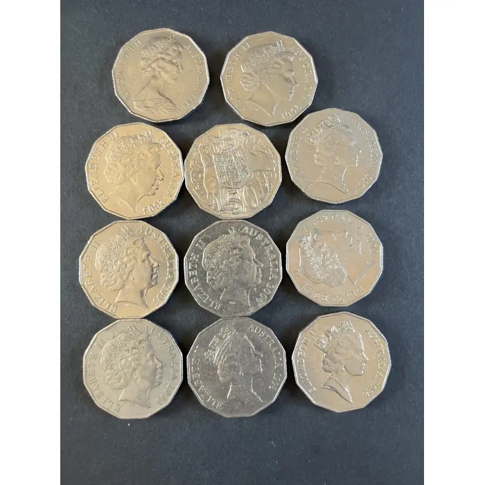 Australian 50-cent commemorative coins