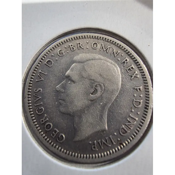 1942 'S' mark australian shilling 925 silver