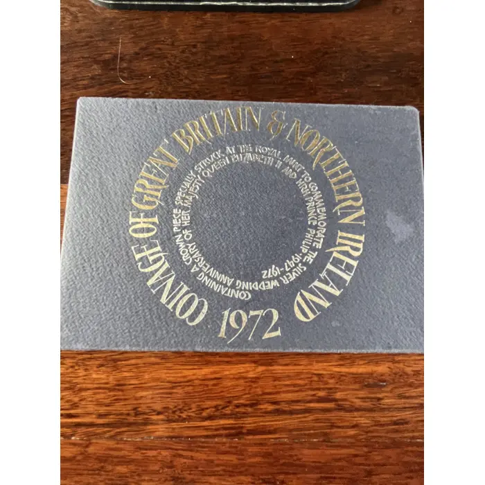 1972 Coinage of Great Britain and Northern Ireland Proof Set.