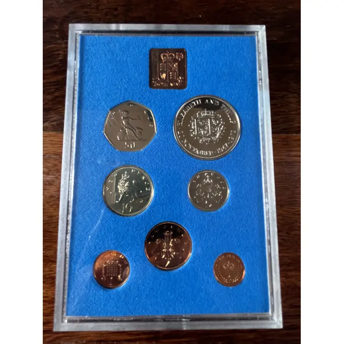 1972 Coinage of Great Britain and Northern Ireland Proof Set.