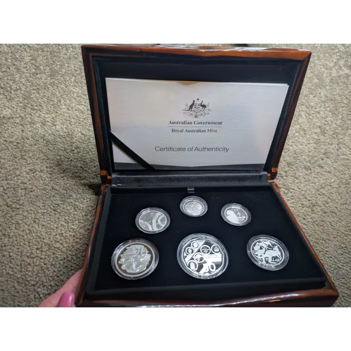 2026 Six-Coin Silver Proof Year Set – 60th Anniversary of Decimal