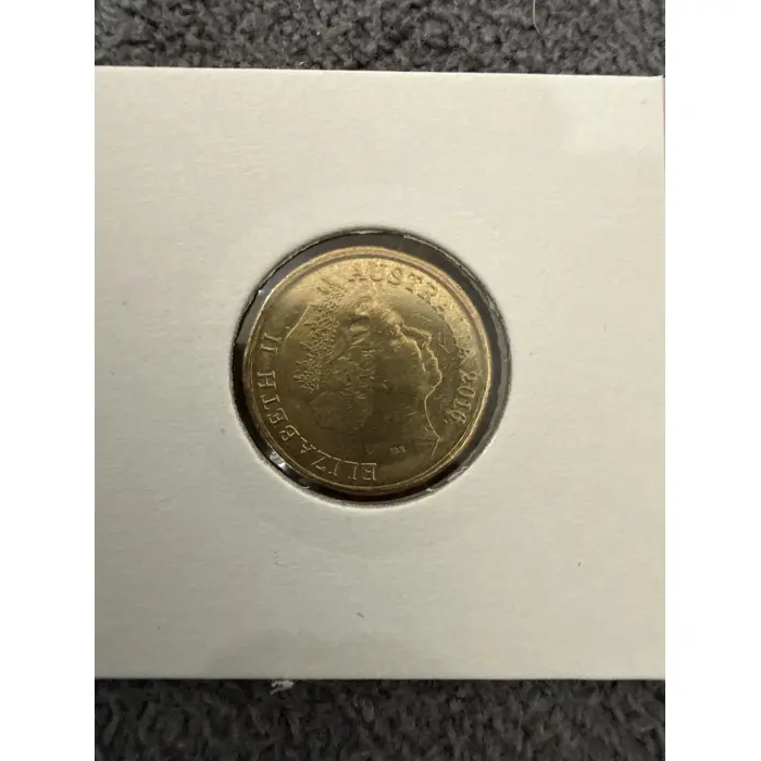 2016 $2  RED OLYMPIC  COLOUR COIN