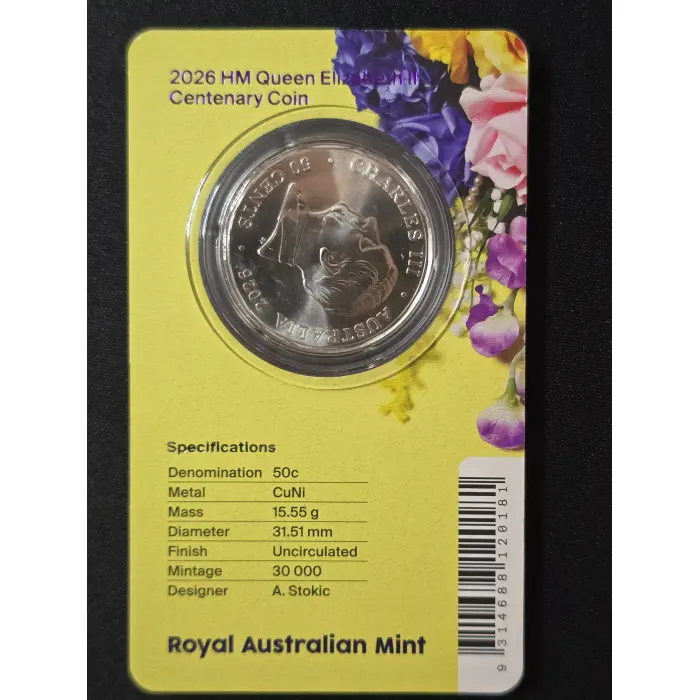 2015 Royal Baby & 2026 Queen Centenary Bundle 