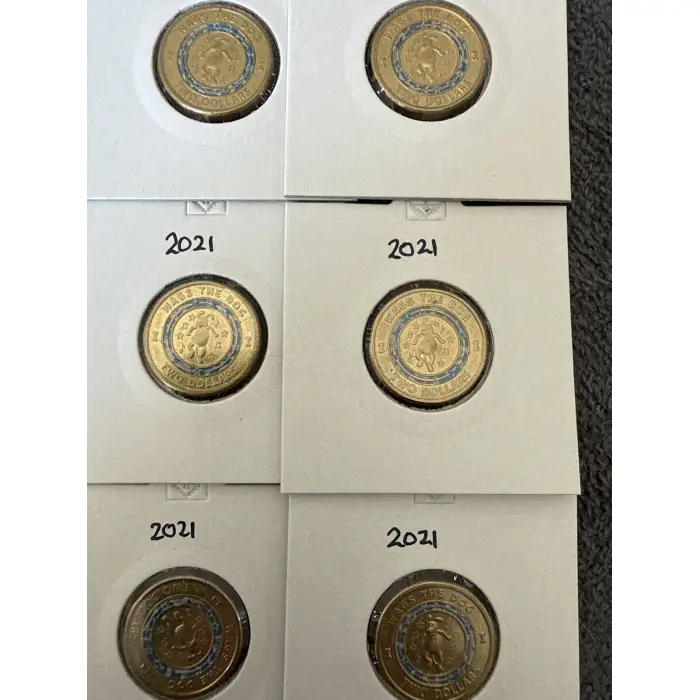 2021 $2 COINS X 20